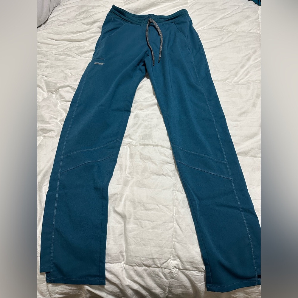 Greys anatomy by Barco Active Stretch+ carribbean blue XXS scrub pant